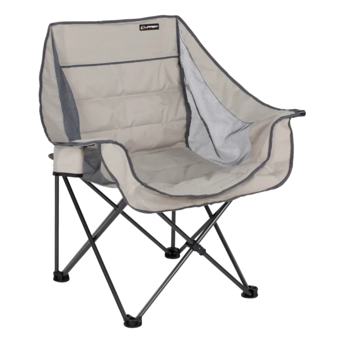 Lippert Components Campfire Folding Camping Chair - Sand 1 Lippert Components Campfire Folding Camping Chair - Sand
