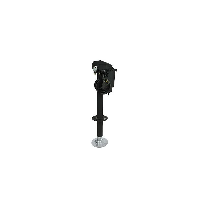 Ultra-Fab Black 3,500lb Electric Tongue Jack With 7-Way Plug 1 Ultra-Fab Black 3,500lb Electric Tongue Jack With 7-Way Plug