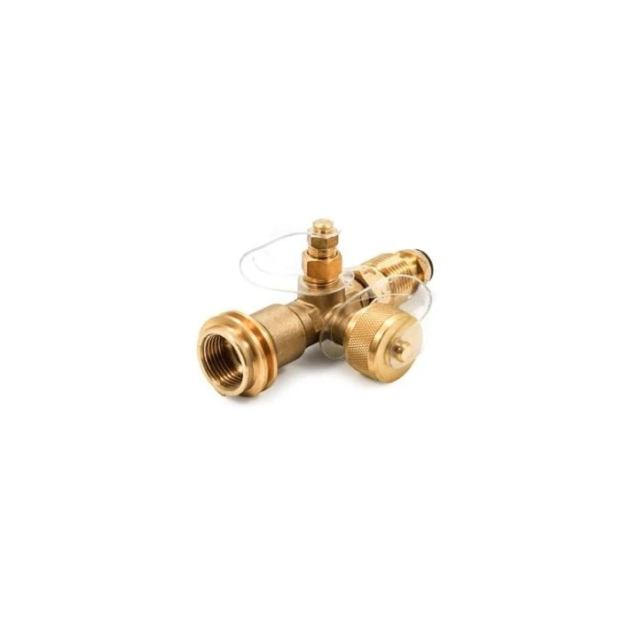 Camco Brass 4 Port LPG Tee 1 Camco Brass 4 Port LPG Tee