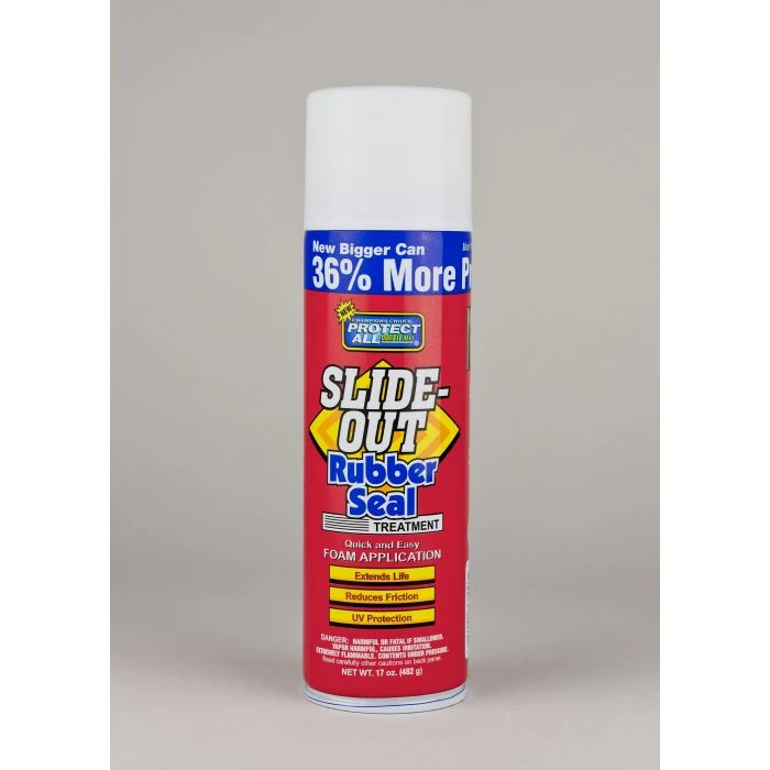 Protect All Slide-Out Rubber Seal Treatment 1 Protect All Slide-Out Rubber Seal Treatment