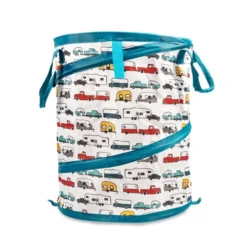 CAMCO Life Is Better At The Campsite Pop-Up Utility Container - 13 Gallons