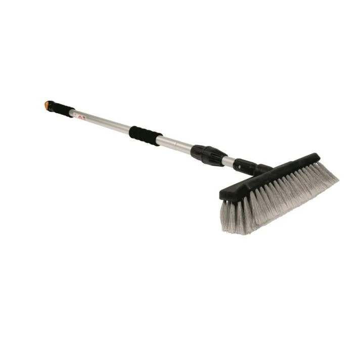 Camco RV Flow-Through Wash Brush W/Adjustable Handle 43"-71" 1 Camco RV Flow-Through Wash Brush W/Adjustable Handle 43"-71"