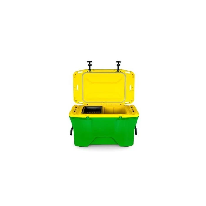 Camco Currituck 50 Qt. Premium College Football Color Cooler Green & Yellow 1 Camco Currituck 50 Qt. Premium College Football Color Cooler Green & Yellow