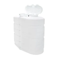 Camco 30lb. Dual Steel Propane Tanks Cover - White