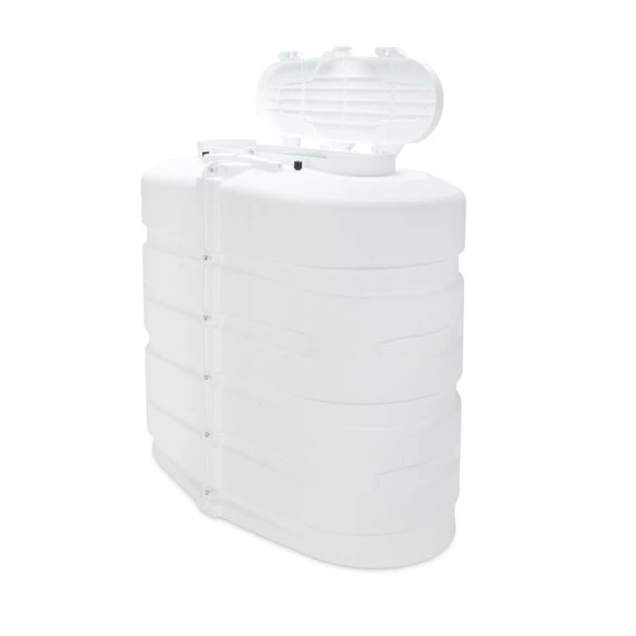 Camco 30lb. Dual Steel Propane Tanks Cover - White 1 Camco 30lb. Dual Steel Propane Tanks Cover - White