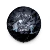 Camco Life Is Better At The Campsite Black Vinyl 29" RV Camper Sunset Design Spare Tire Cover