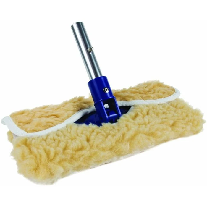 Camco Synthetic Wool Wash Head Pad W/ Pad Adapter Attachment 1 Camco Synthetic Wool Wash Head Pad W/ Pad Adapter Attachment