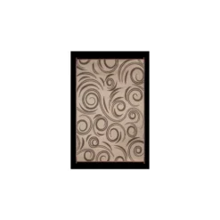 Faulkner 9' X 12' Brown/Beige Reversible Swirl Deluxe Multi-Purpose Mat