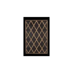 Faulkner 9' X 12' Black/Beige Reversible Deluxe Multi-Purpose Mat