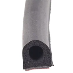 AP Products Channel Non-Ribbed D-Seal With Hats Tape Mount - 3/4" X 3/4" X 50'