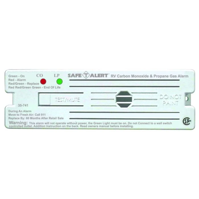 Safe-T-Alert White Surface Mount 35 Series CO/LP Gas Alarm 1 Safe-T-Alert White Surface Mount 35 Series CO/LP Gas Alarm