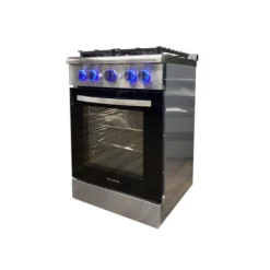 Way Interglobal Stainless Steel Greystone 24" Gas 4 Burner Range