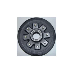 AP Products 12" X 2"6000lb To 7000lb 8 Bolt Trailer Brake Hub 1/2" Studs