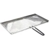 Magma Products 8" X 17" Fish & Veggie Stainless Steel Grill Tray W/Removable Handle