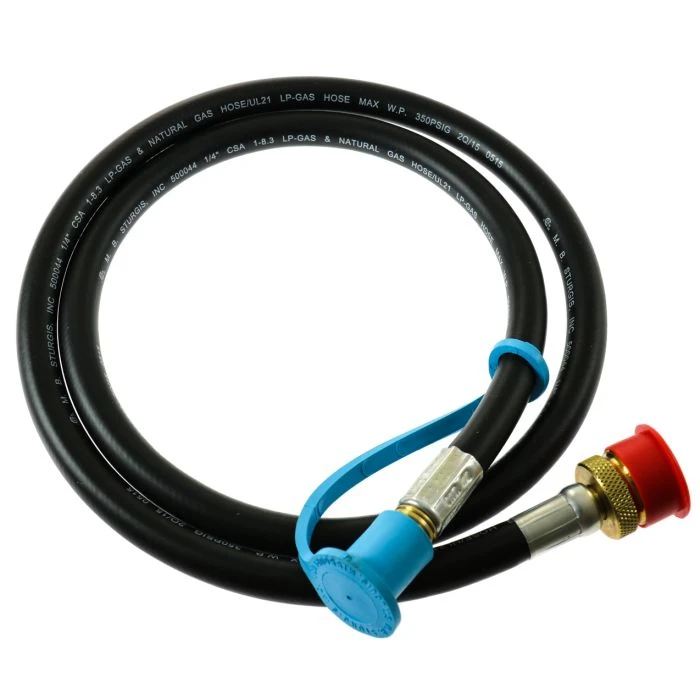 MB Sturgis 48" Quick Connect To 1lb Throwaway Bottle Hose 1 MB Sturgis 48" Quick Connect To 1lb Throwaway Bottle Hose