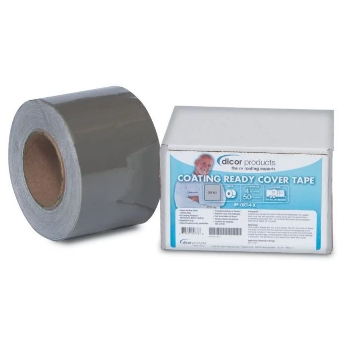 Dicor 4" X 50' Coating Ready Cover Tape 1 Dicor 4" X 50' Coating Ready Cover Tape