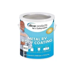 Dicor Elastomeric Metal RV Roof Coating