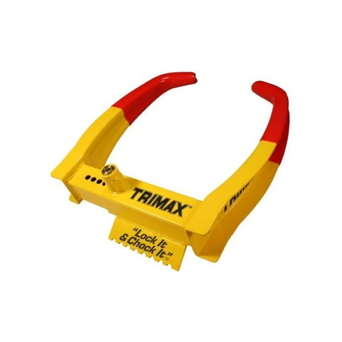 Trimax Large Trailer Wheel Chock Lock Boot 1 Trimax Large Trailer Wheel Chock Lock Boot